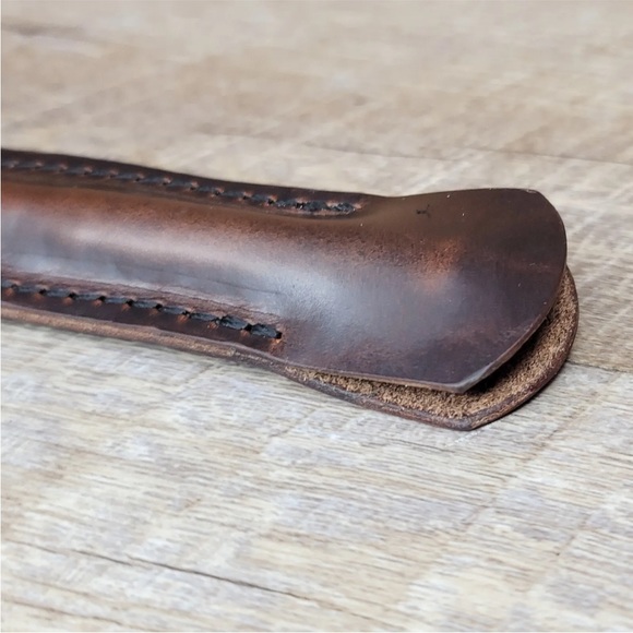 Handcrafted Horween Chromexcel Leather Case for Kaweco SPORT AL Pen *NO PEN - Picture 6 of 12